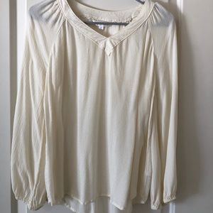 Cream Blouse